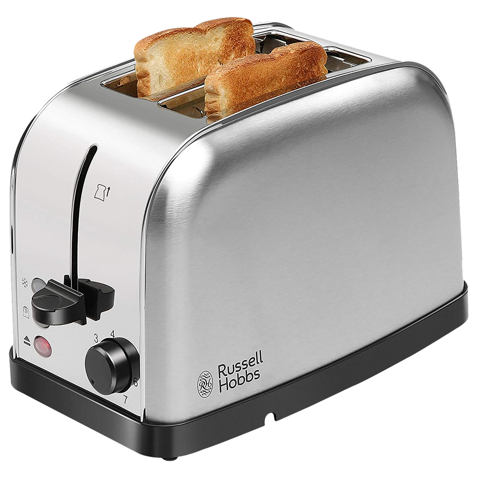 Buy Russell Hobbs 850W 2 Slice PopUp Toaster with Removable Crumb Tray (Silver) Online Croma